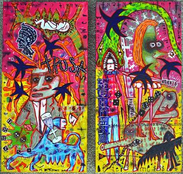 Original Graffiti Paintings by Murray Degelman