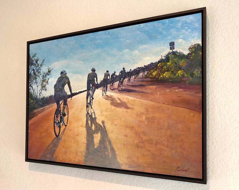 Original Bike Painting by James Parkhurst