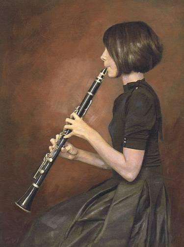 Original Portraiture Music Painting by Stephen Walsh