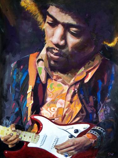 Jimi Hendrix Portrait thumb
