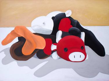 Original Contemporary Animal Paintings by Bumpy Wilson