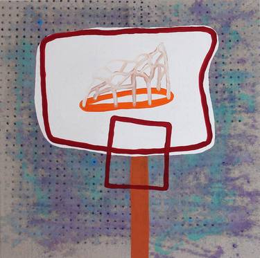 Original Pop Art Sports Paintings by Bumpy Wilson