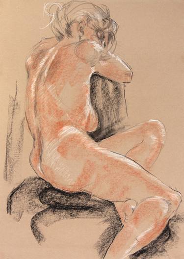 Original Nude Drawings by Annette Bentley