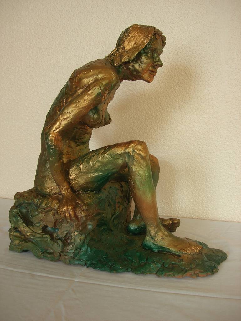 Original Figurative Women Sculpture by Annette Bentley