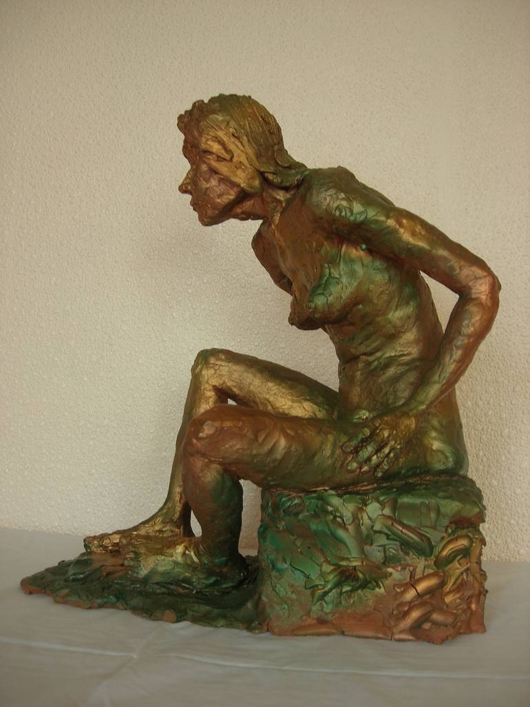 Original Figurative Women Sculpture by Annette Bentley
