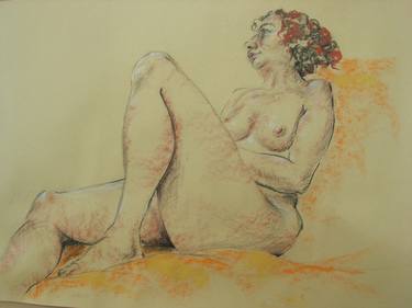 Print of Nude Drawings by Annette Bentley