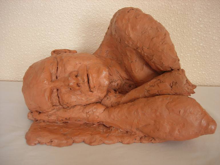 Original Figurative Portrait Sculpture by Annette Bentley