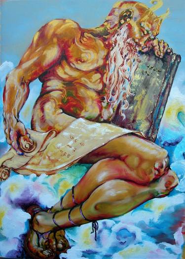 Original Expressionism Classical mythology Paintings by Annette Bentley
