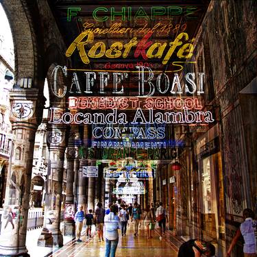 Neon signs of Genoa - Limited Edition of 30 thumb