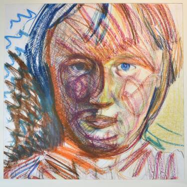 Print of Expressionism Portrait Drawings by Leopoldo Sosa