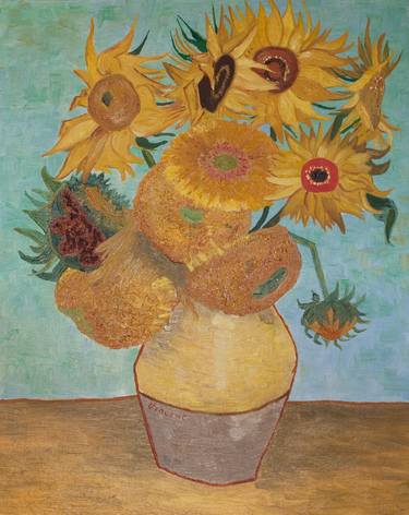 Original Expressionism Floral Paintings by Anastasia Balaj