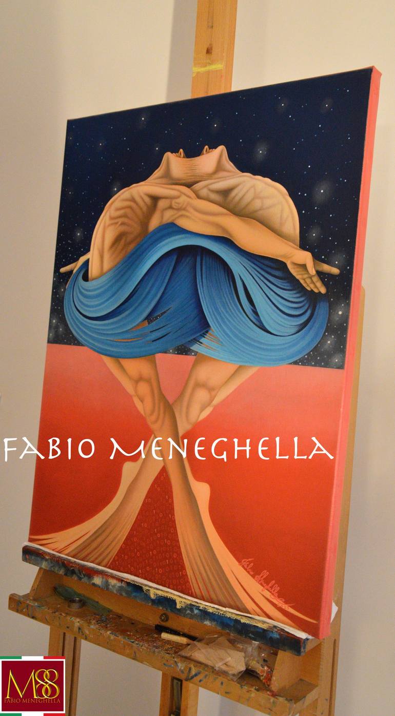 Original Figurative Transportation Painting by Fabio Meneghella