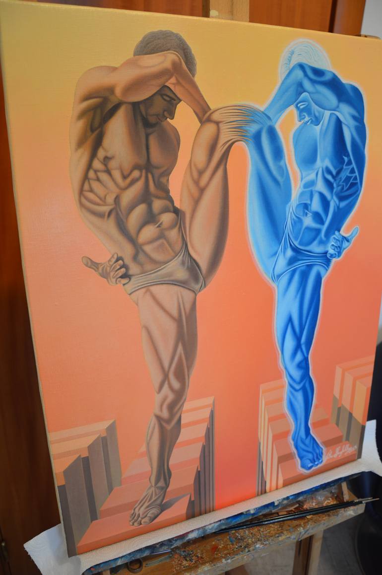 Original Contemporary Body Painting by Fabio Meneghella