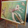 In the artwork "Volare Significa Credere, Paradiso Sinaptico" the main theme is the importance and the beauty of the memories. In fact, there is a wonderful space in which we can be ourselves and make us bring in the world of the Time.