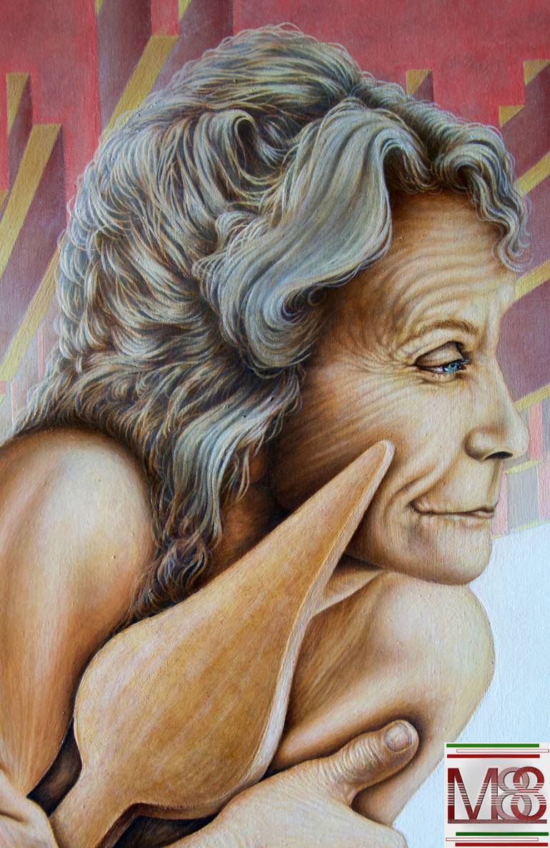 Original Figurative Body Painting by Fabio Meneghella