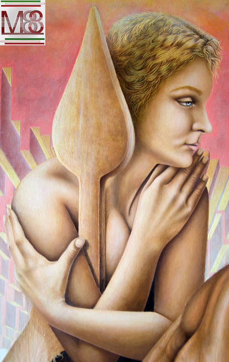 Original Figurative Body Painting by Fabio Meneghella