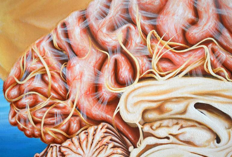 Original Figurative Body Painting by Fabio Meneghella