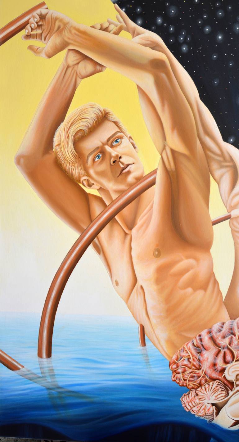 Original Figurative Body Painting by Fabio Meneghella