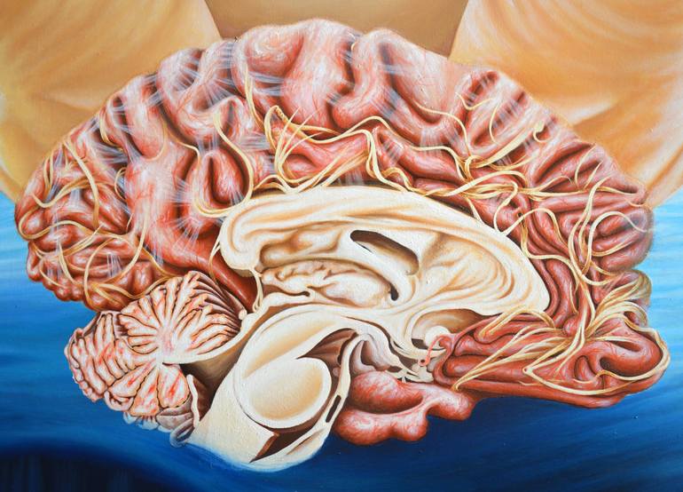 Original Figurative Body Painting by Fabio Meneghella