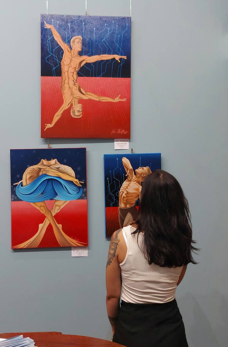Original Figurative Body Painting by Fabio Meneghella