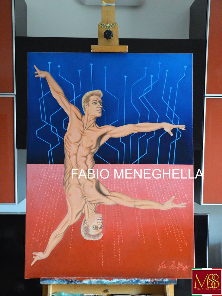 Original Figurative Body Painting by Fabio Meneghella