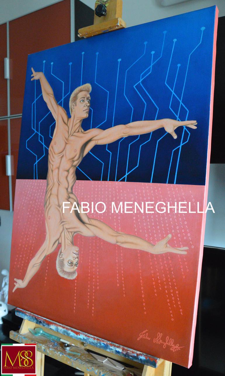 Original Figurative Body Painting by Fabio Meneghella