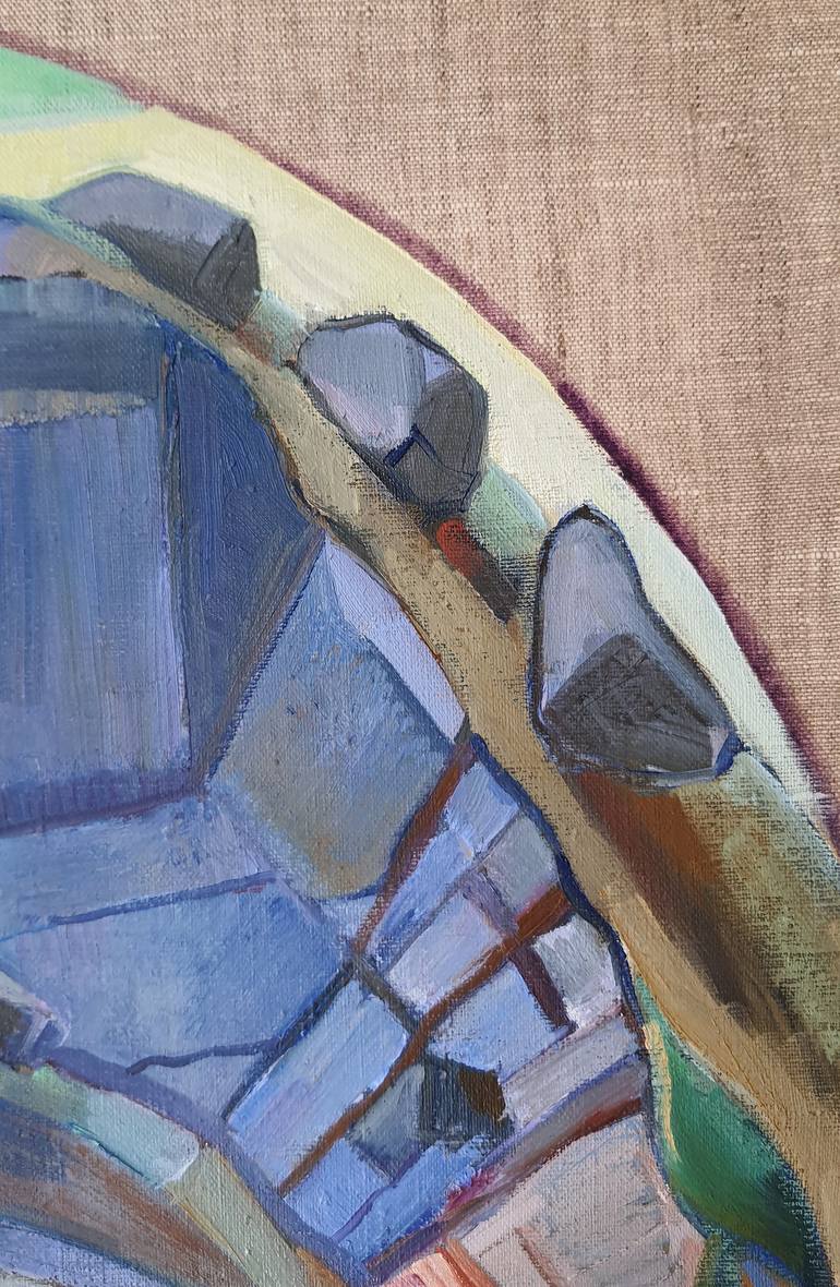 Original Abstract Landscape Painting by Tanja Art