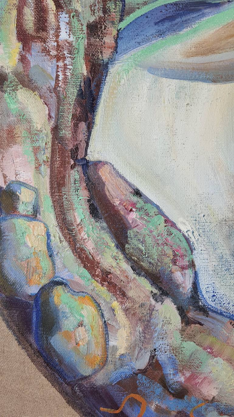 Original Abstract Landscape Painting by Tanja Art