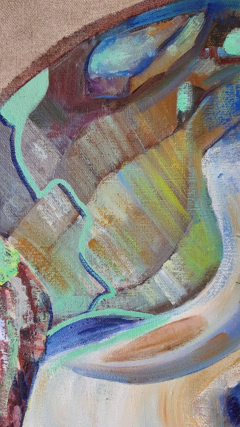 Original Abstract Landscape Painting by Tanja Art