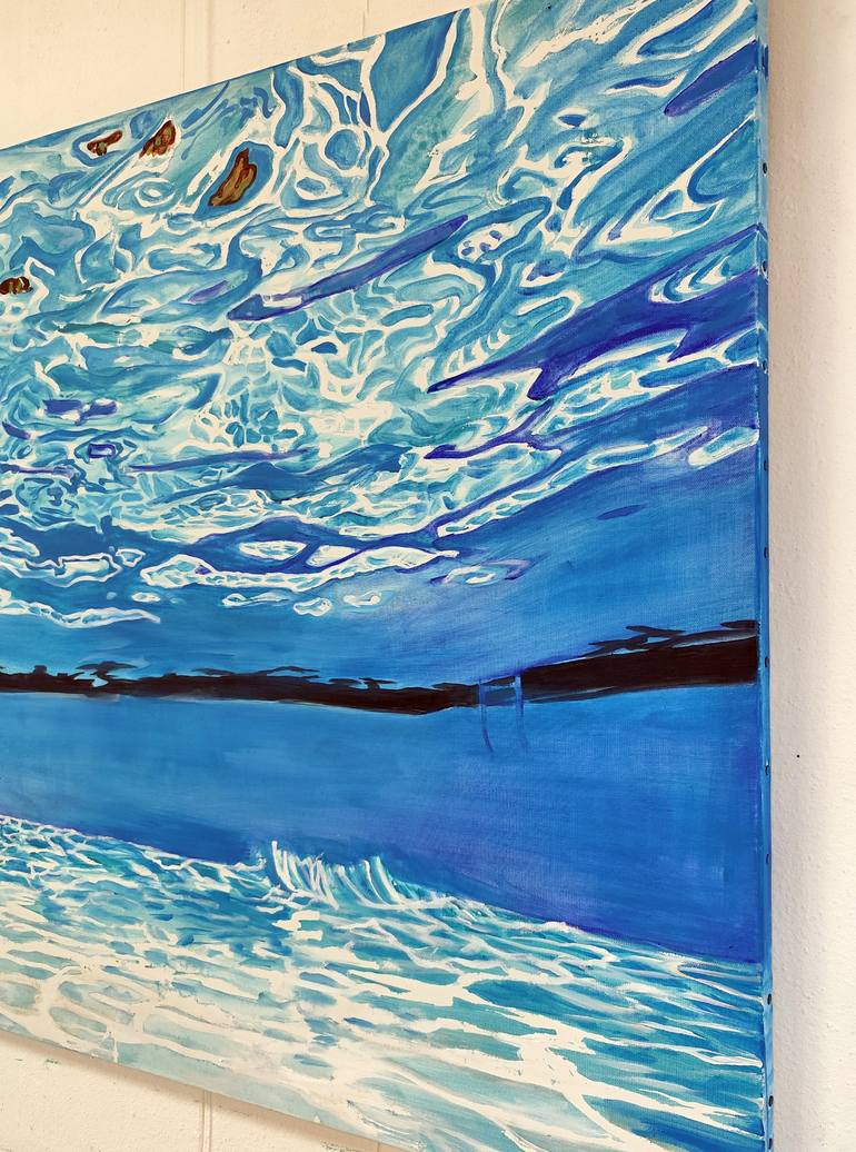 Original Figurative Water Painting by Maude Ovize