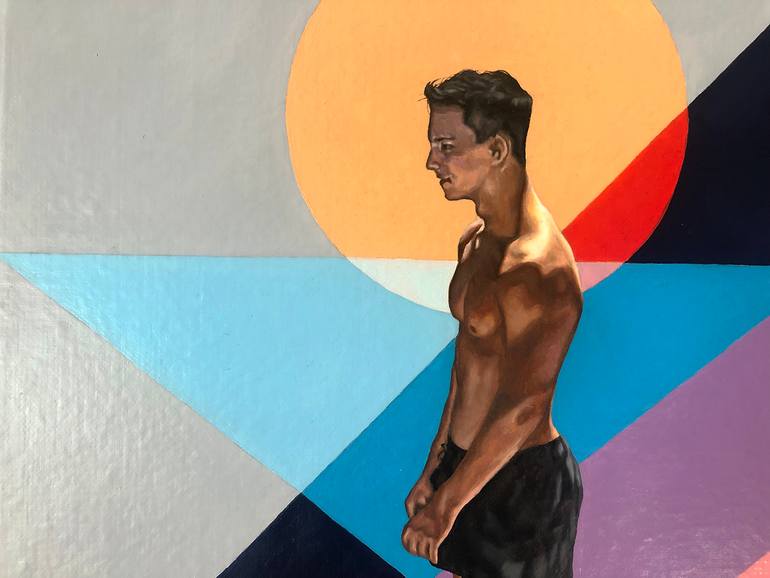 Original Realism People Painting by Jaehyung Um