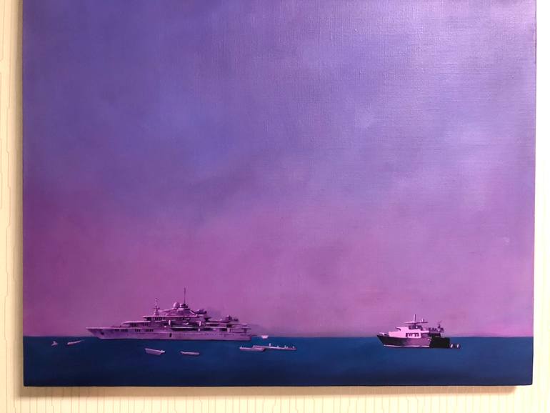 Original Expressionism Landscape Painting by Jaehyung Um