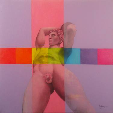 Original Conceptual Nude Paintings by Fabio Borges
