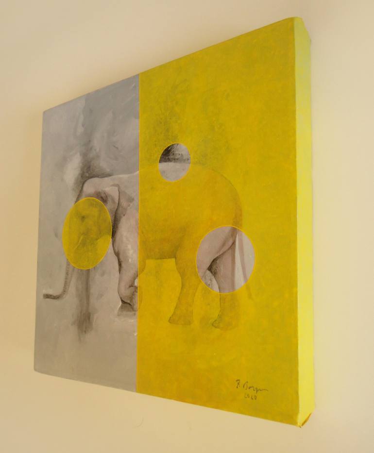 Original Figurative Animal Painting by Fabio Borges