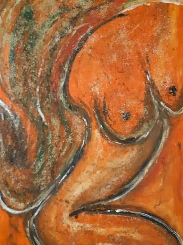 Original Nude Painting by Ellie Ilana