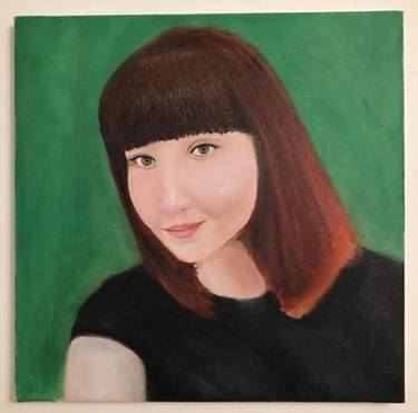 Original Portraiture People Paintings by Adrian Puscas