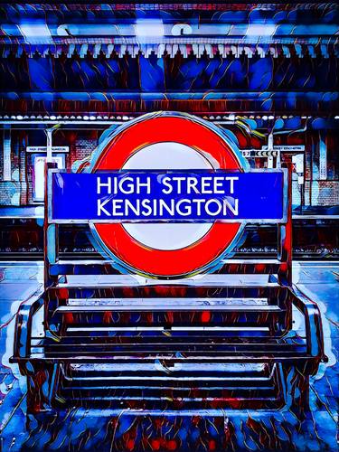 HIGH STREET KENSINGTON STATION - Limited Edition of 10 thumb