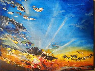 Oil painting "Rays of hope" thumb