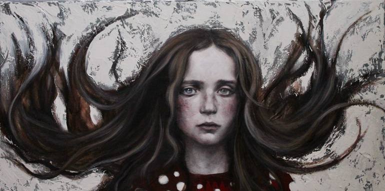 Original Portrait Painting by Federica Belloli