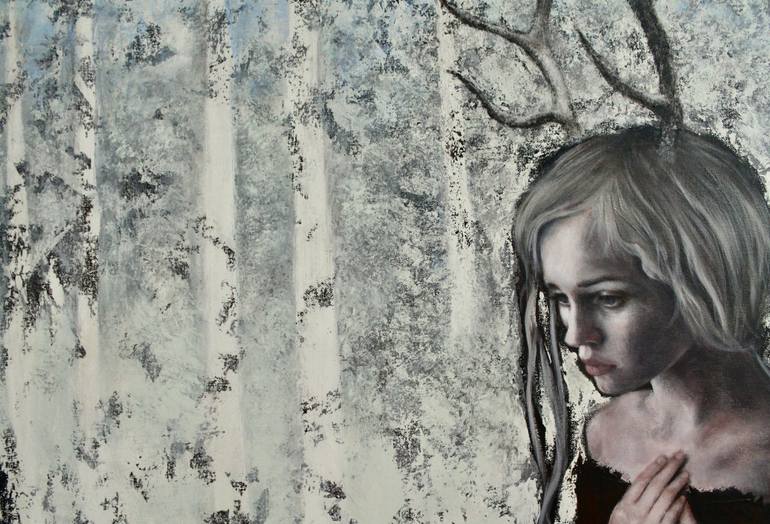 Original Figurative People Painting by Federica Belloli