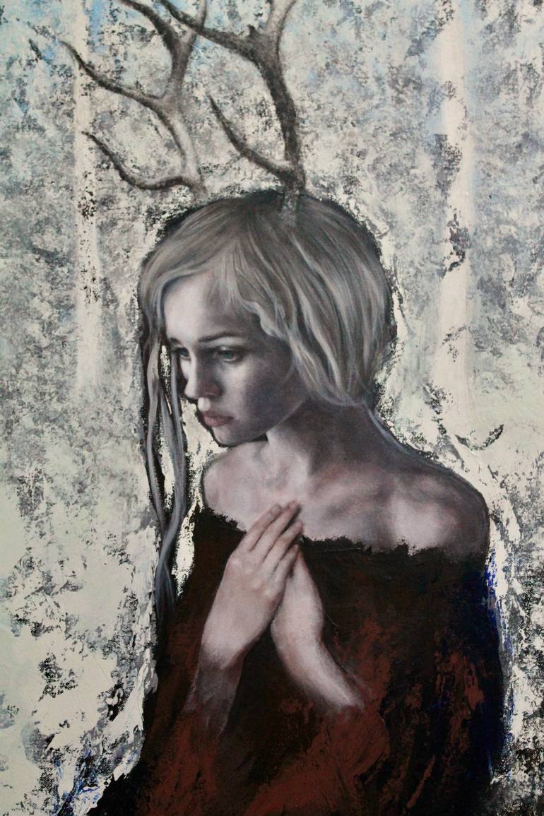 Original Figurative People Painting by Federica Belloli