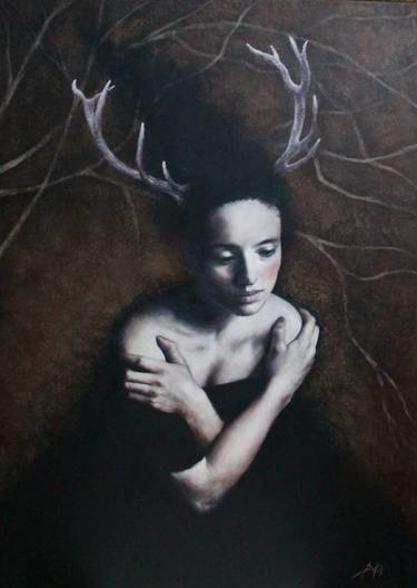 Print of Figurative Portrait Paintings by Federica Belloli