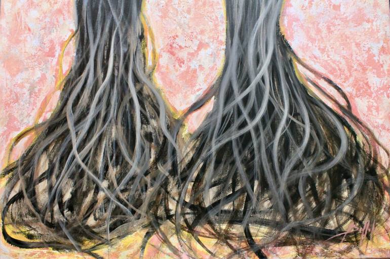 Original Figurative Women Painting by Federica Belloli
