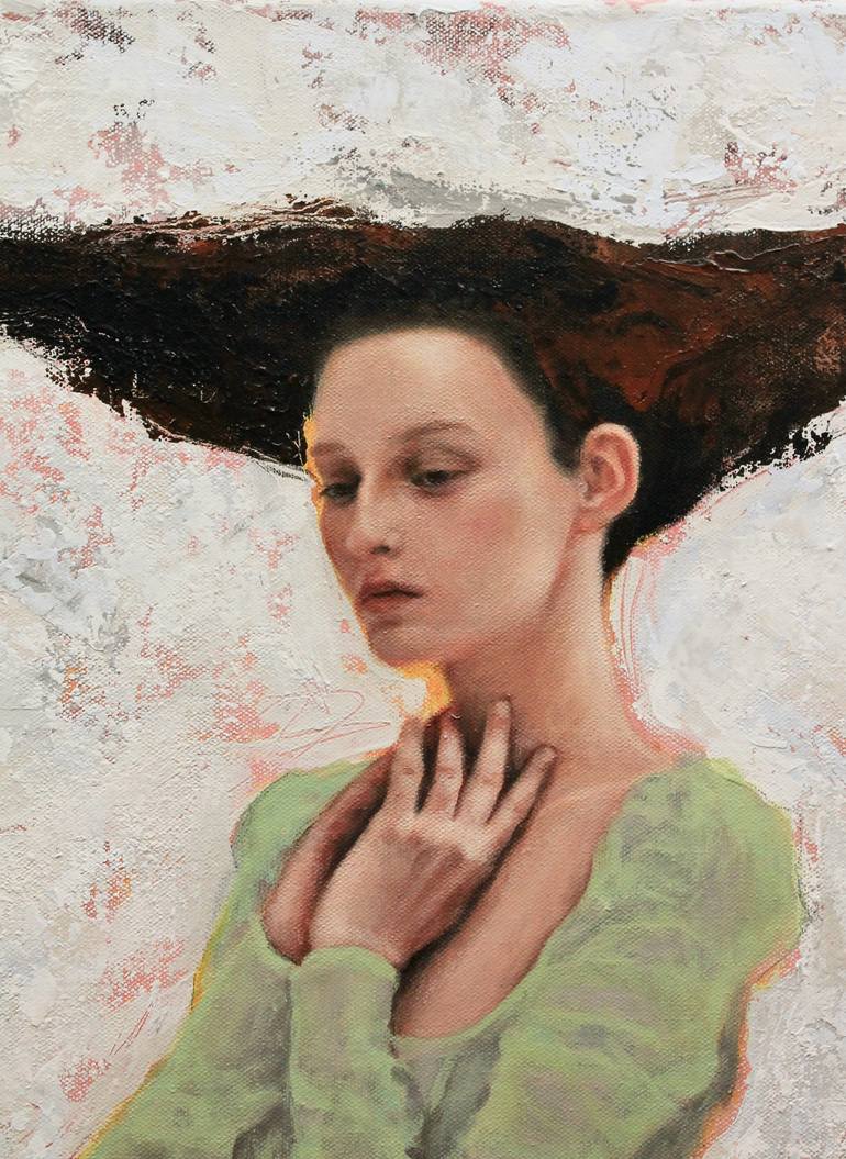 Original Figurative Women Painting by Federica Belloli