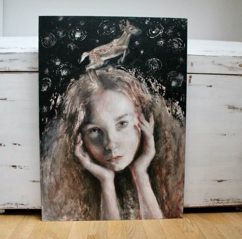 Original Contemporary Children Painting by Federica Belloli