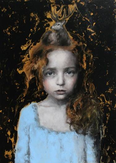 Print of Realism Children Paintings by Federica Belloli