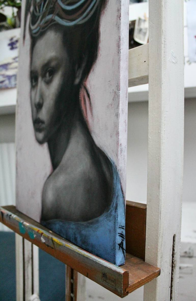 Original Figurative People Painting by Federica Belloli