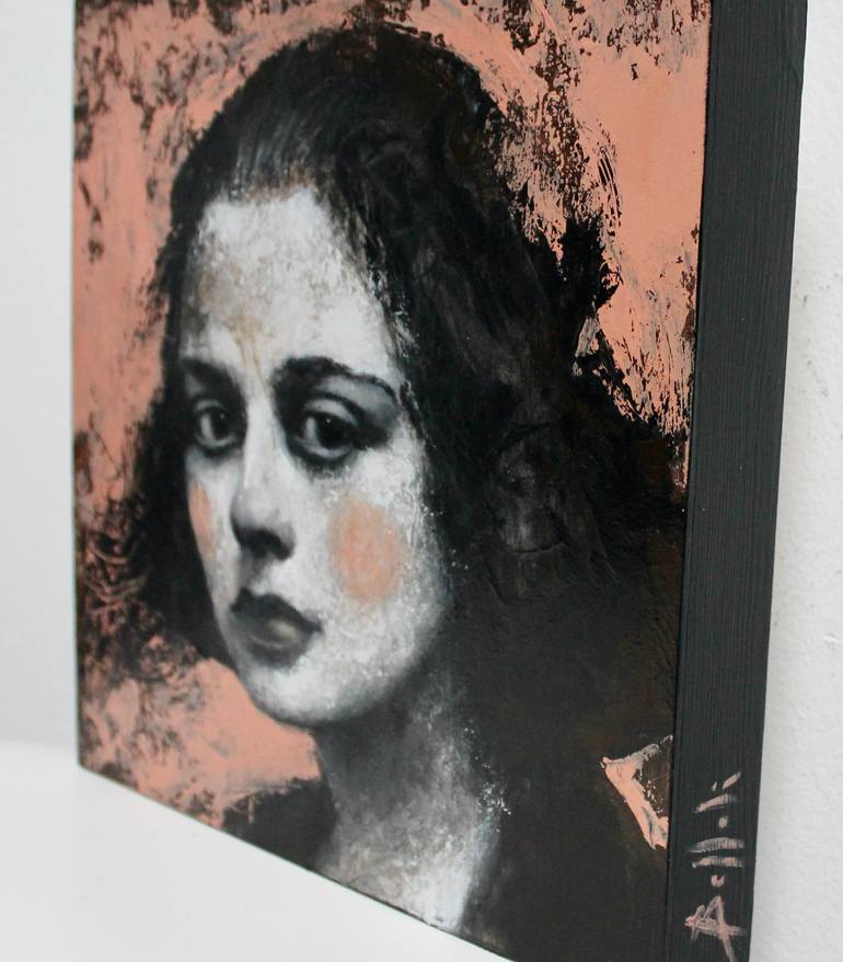 Original Portraiture Women Painting by Federica Belloli
