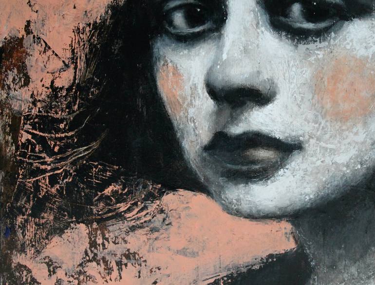 Original Portraiture Women Painting by Federica Belloli