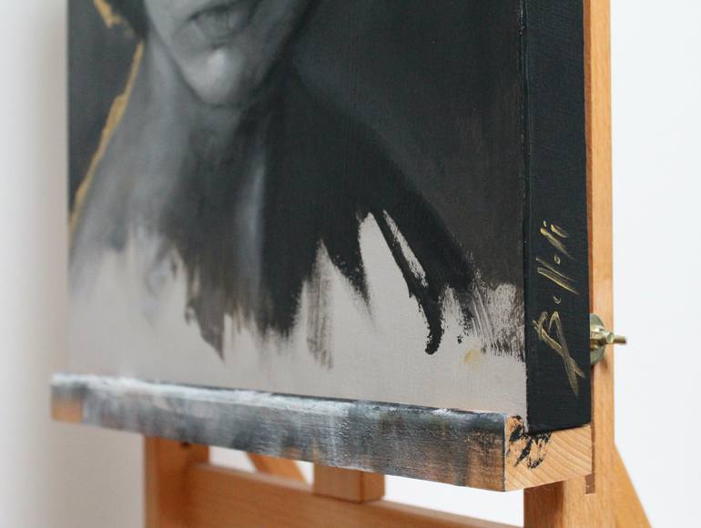 Original Black & White Women Painting by Federica Belloli